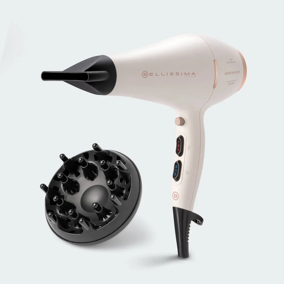 bellissima-keratin-gloss-secador-de-pelo-profesional-2300-w-con-cer-mica-querati image 1