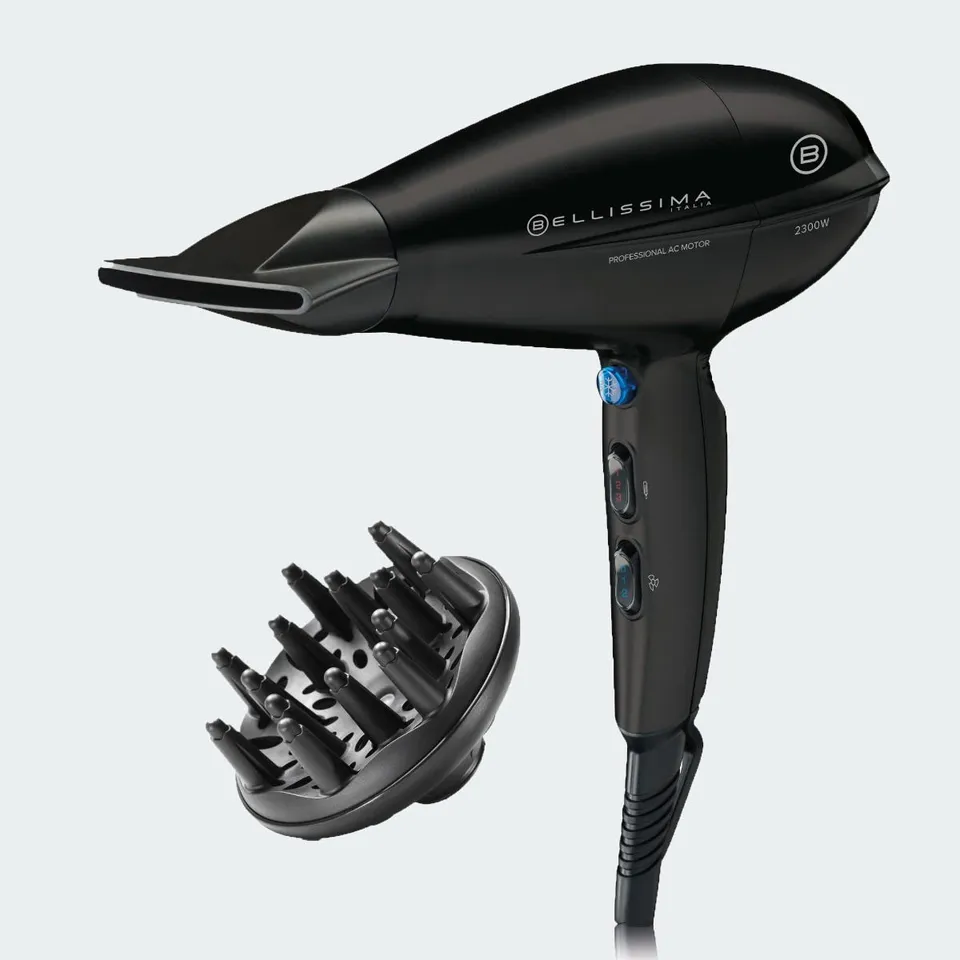 bellissima-p11-2300-secador-de-pelo-profesional-con-difusor-y-concentrador-motor image 1
