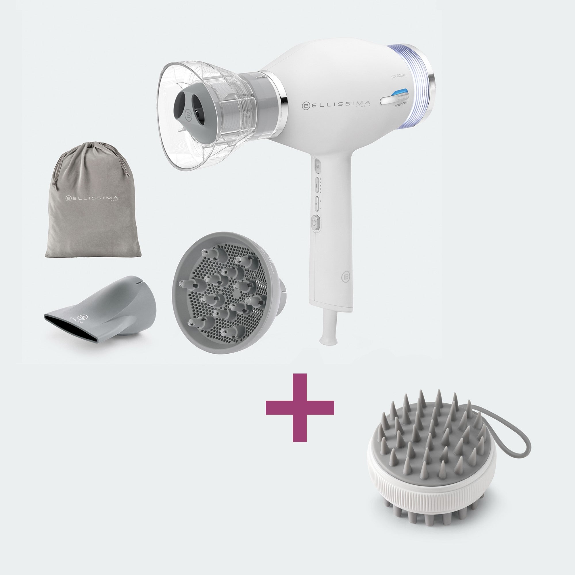 bellissima-oxy-ritual-kit-secador-profesional-con-ox-geno-activo-y-cepillo-masaj image 1