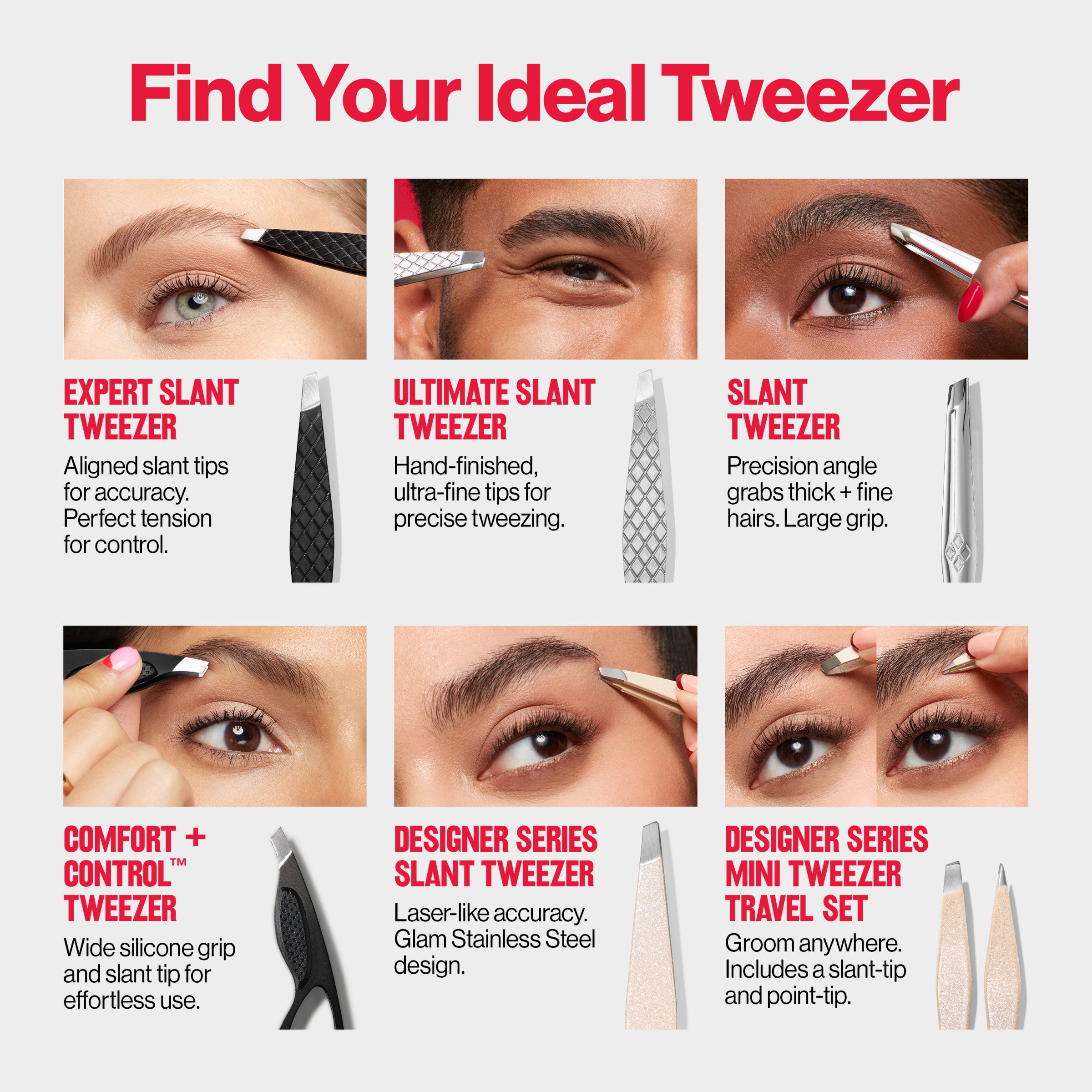 revlon-designer-series-mini-tweezer-travel-set-set-de-pinzas-mini-para-depilar-e image 7