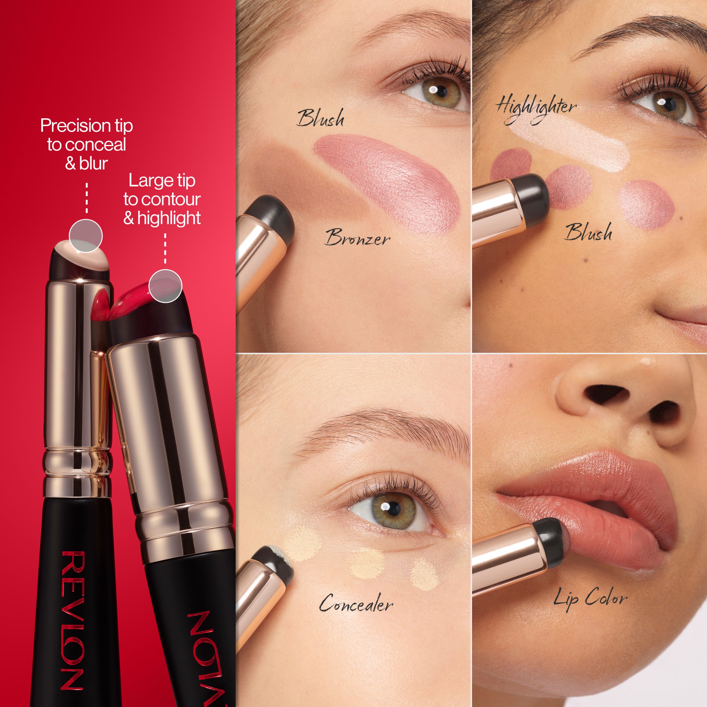 revlon-esponja-de-maquillaje-jelly-blender-doble-punta-de-silicona image 2