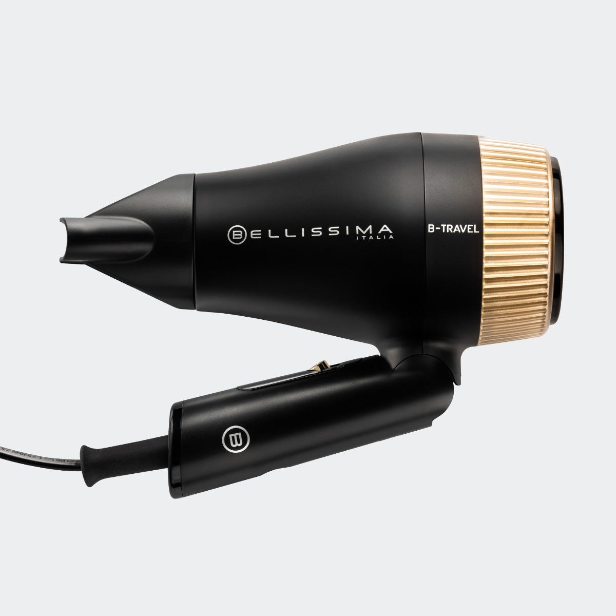 bellissima-b-travel-secador-de-pelo-de-viaje-plegable-y-ligero-de-1400-w-con-dob image 5
