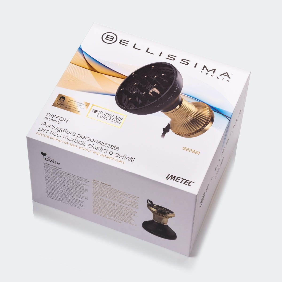bellissima-diffon-supreme-ion-care-xl-secador-con-difusor-integrado-para-pelo-ri image 8